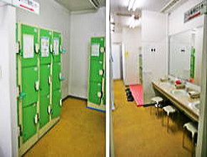 更衣室／シャワー