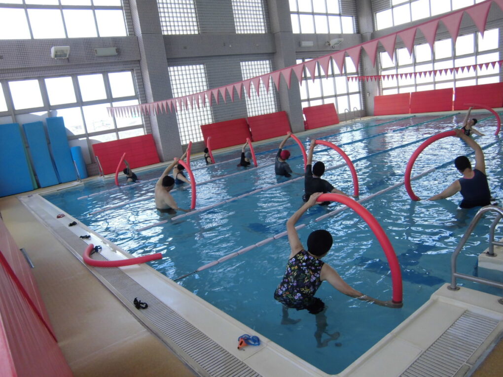 水中ストレッチトレーニング